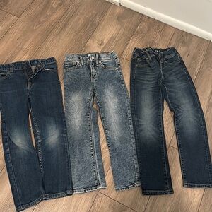 Boys denim jeans bundle size 6